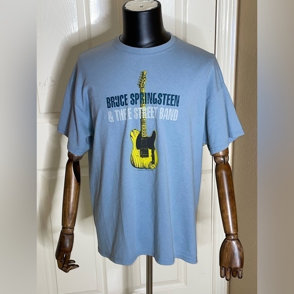 Bruce Springsteen & The E Street Band Tour Shirt 2005 Vtg Extra Large Blue XL‍﻿﻿ - Picture 4 of 10